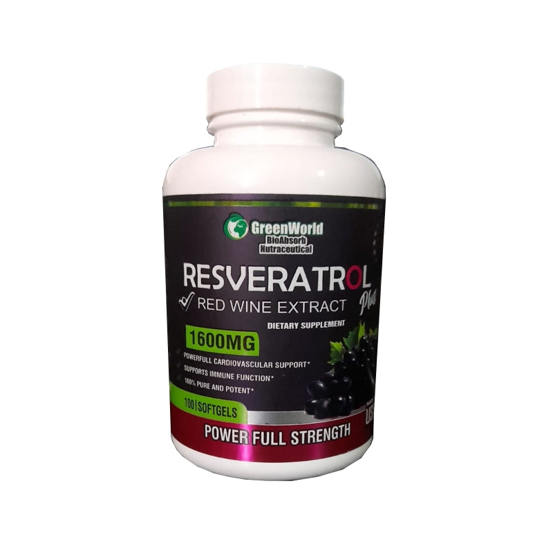 Resveratrol en Capsulas Antioxidante Poderoso🍇 + ENVIO GRATIS 🚚