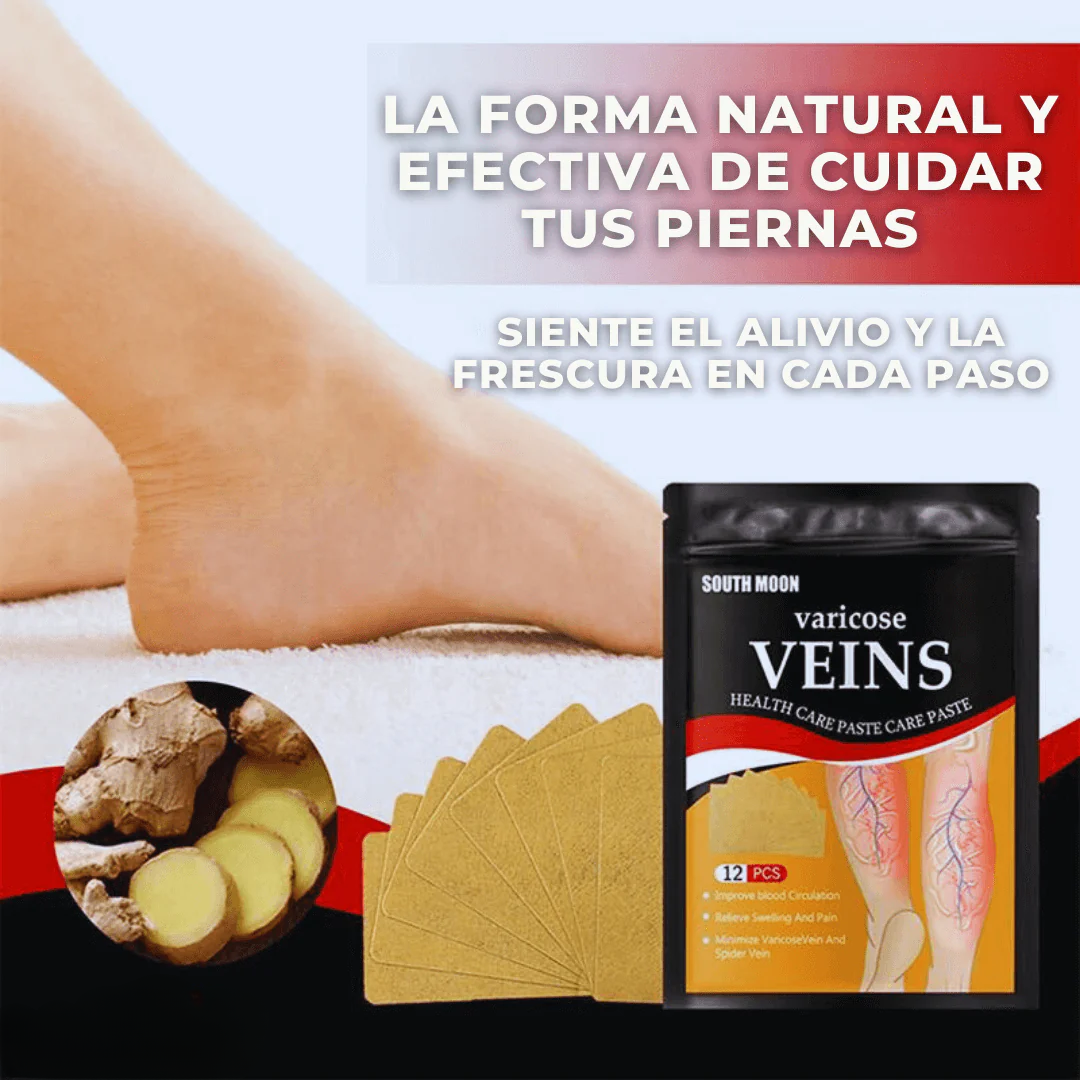 PARCHES PARA EL TRATAMIENTO DE VENAS VARICOSAS/VARICES (48 UNIDADES) + ENVIO GRATIS 💝