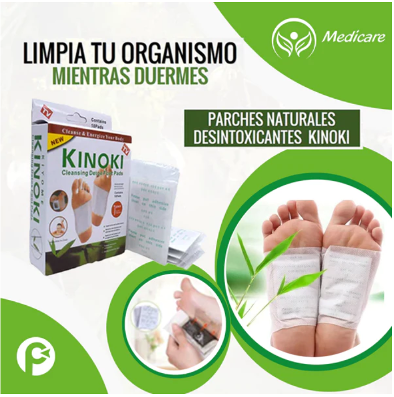 Libérate de las toxinas mientras duermes 🌙✨ – Despierta renovado con los Parches Kinoki