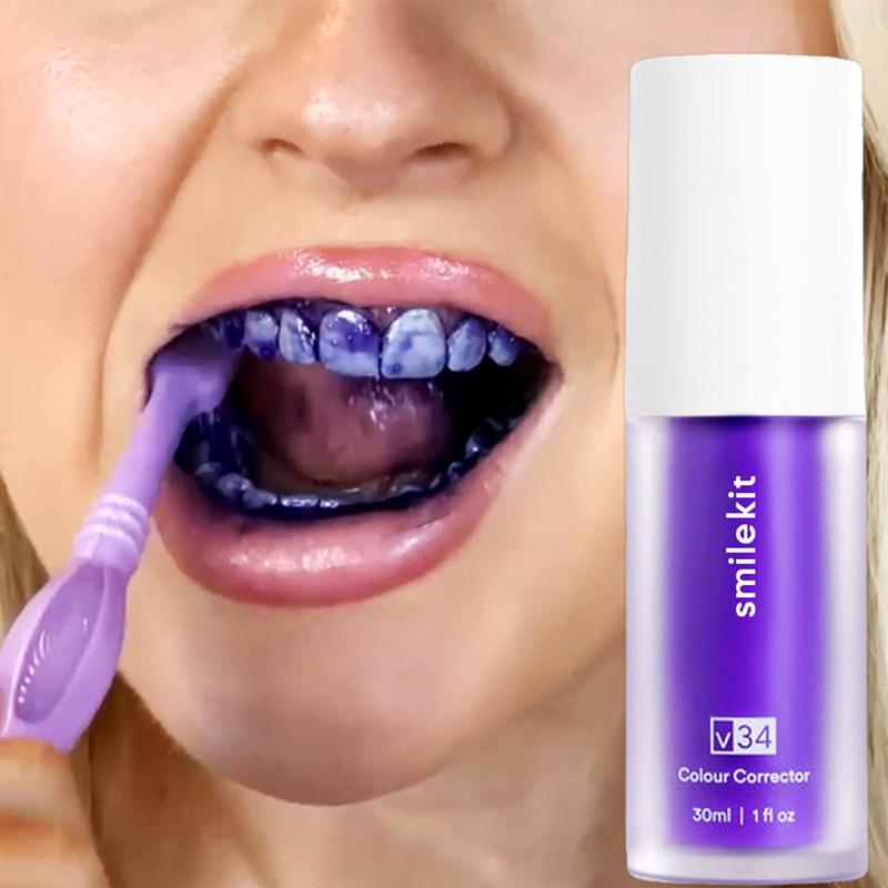 ESPUMA BLANQUEADORA SMILEKIT! Blanquea tu Sonrisa al Instante💜 + ENVIO GRATIS